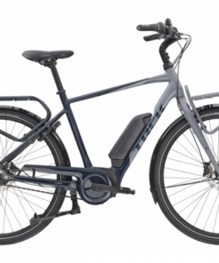 Vélo De Ville Électrique Trek District+ 2 Shimano Nexus 7V 300wh Bleu Marine / Gris 2023