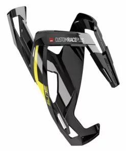 Porte-Bidon Elite CUSTOM RACE Plus Noir Jaune