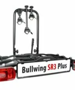 EUFAB Porte-vélos 3 Vélos Sur Attelage Plateforme SR3 Plus - Bullwing