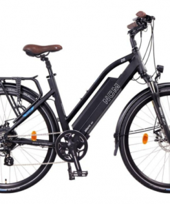 NCM Milano 28 Vélo électrique Urbain Noir Mat - Shimano - Batterie 624Wh / 175-200 Cm