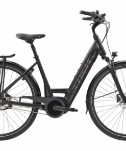 Vélo De Ville Électrique Trek District+ 6 Lowstep 400wh Shimano Nexus 7V Matte Trek Black 2022