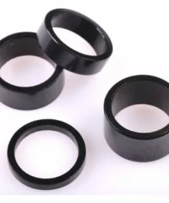 RK REHAUSSE POTENCE 28 6 NOIRE H 5 10 15 20mm (1 De Chaque Hauteur).