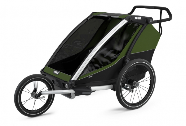 Remorque à Enfant Thule Chariot Cab 2 Vert Cypress – Image 2