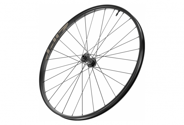 Roue Avant Zipp 101 XPLR Tubeless 700 Disc | 12x100mm | Centerlock | Noir Et Beige Kwiqsand – Image 2