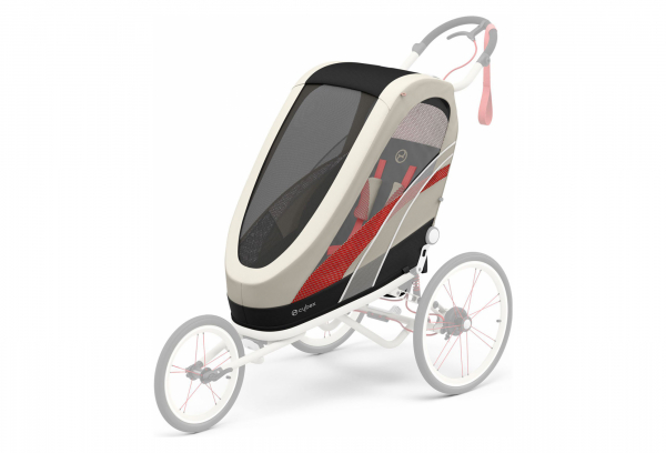 Habillage De Siège Poussette Multisport Cybex Zeno Seat Pack Beige Orange