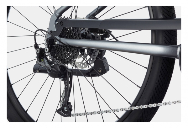 ¨Produit Reconditionné - Vélo De Ville Électrique Cannondale Adventure Neo 4 650b Shimano 9V 400Wh Gris – Image 5