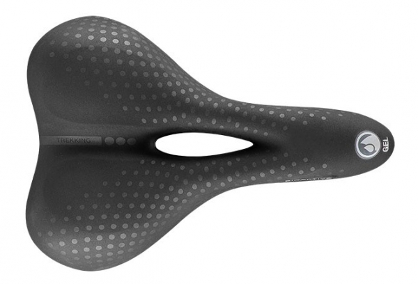 Selle San Marco Bioaktive Trekking Open Fit Gel Suede Noir