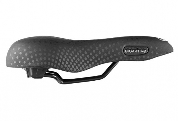 Selle San Marco Bioaktive Trekking Open Fit Gel Suede Noir – Image 2
