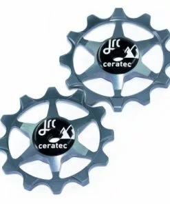 Paire De Galets JRC Components 12T Narrow Wide Pour Sram Gris Gunmetal