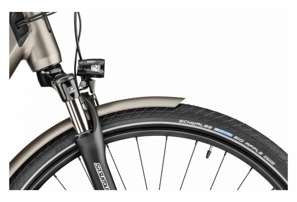 Moustache Bikes Vélo Électrique Moustache Samedi 28.3 Open Shimano Nexus 2023 Titanium. Mat – Image 4