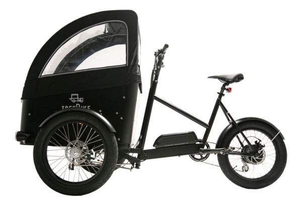 Vélo Cargo TreeBike FamilyBike Black