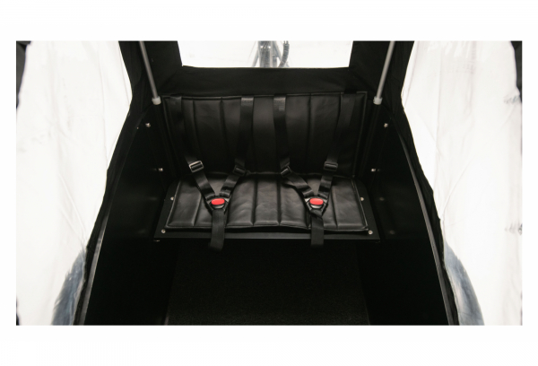 Vélo Cargo TreeBike FamilyBike Black – Image 3