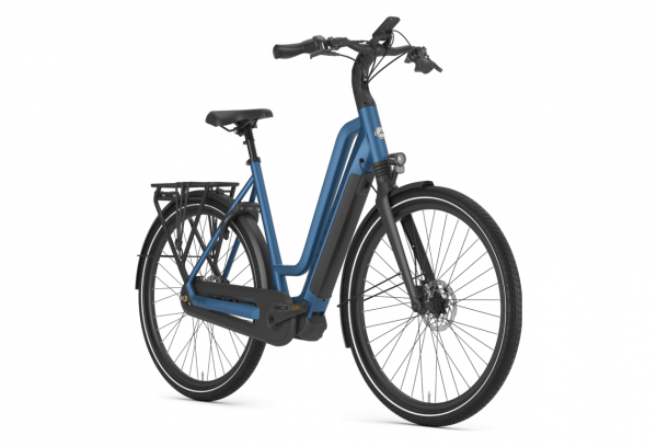 Vélo De Ville Électrique Gazelle Chamonix C7 HMS Shimano Nexus 7V 500 Wh 700 Mm Bleu 2021 – Image 2